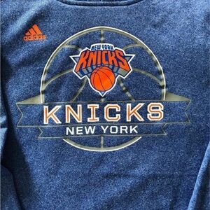 New York Knicks Adidas Climawarm Hoodie - Men’s S